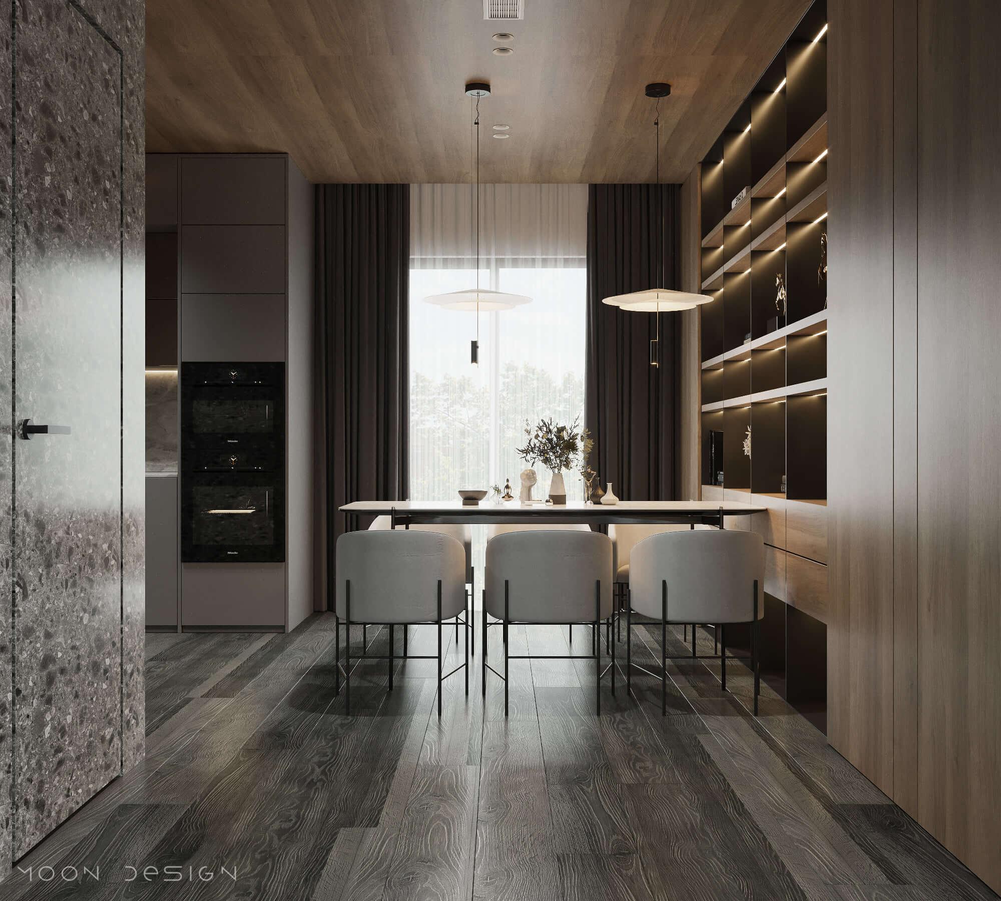 3D Interior Scene Livingroom Model LR005