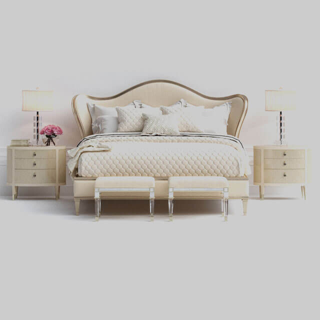 3D Model Bed Giường 004