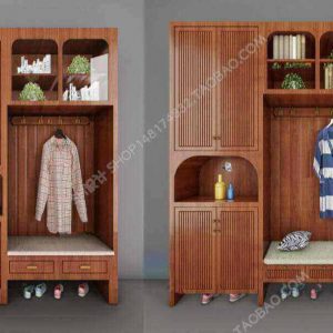 3D Model Shoe Storage Cabinet 018