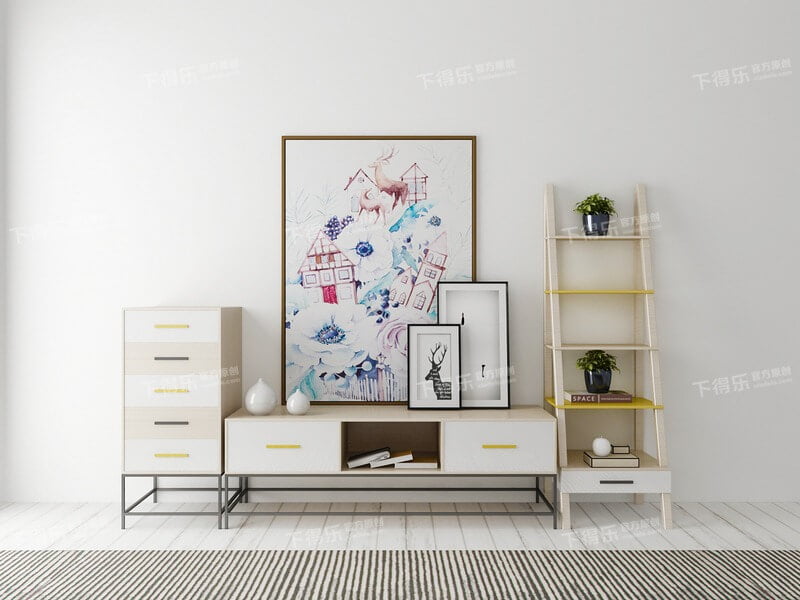 3D Model Sideboard Chest Of Drawer 017