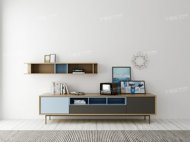 3D Model Sideboard Chest Of Drawer 015