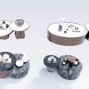 3D Model Table Bàn 009
