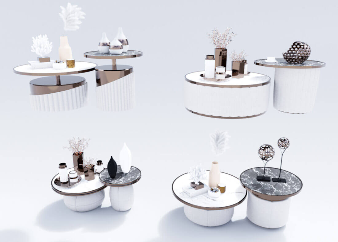 3D Model Table Bàn 008