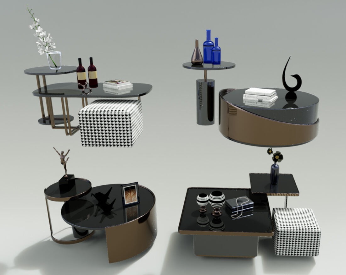 3D Model Table Bàn 007
