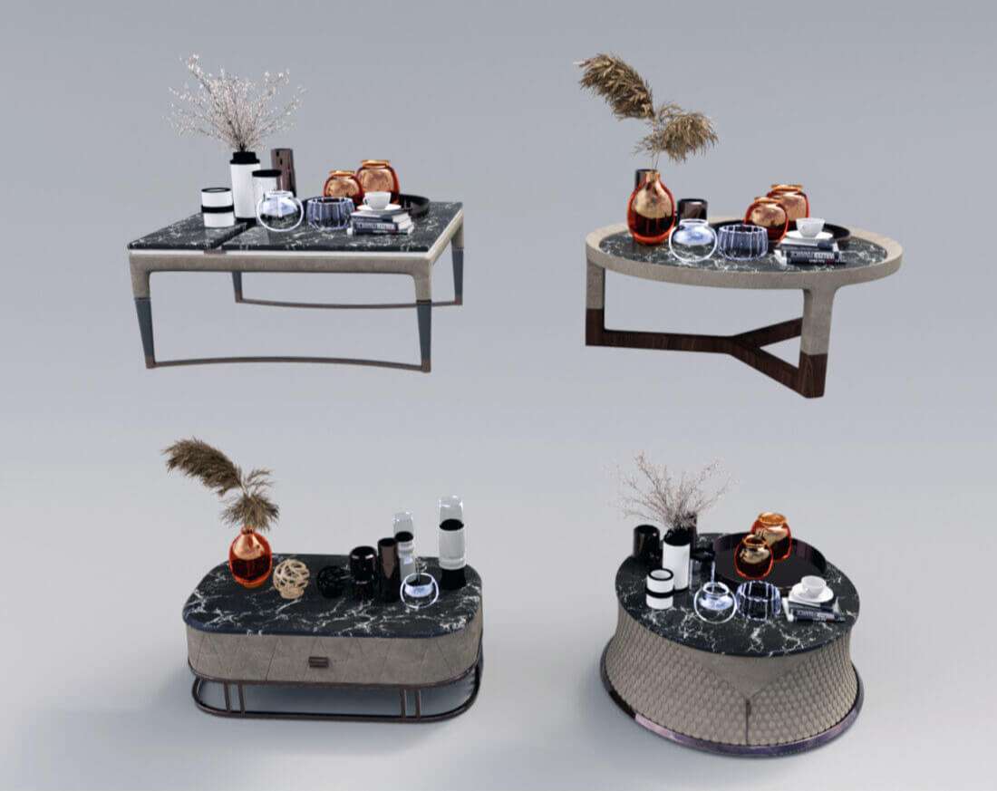 3D Model Table Bàn 004