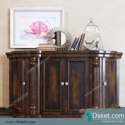 3D Model Sideboard Chest Of Drawer 023