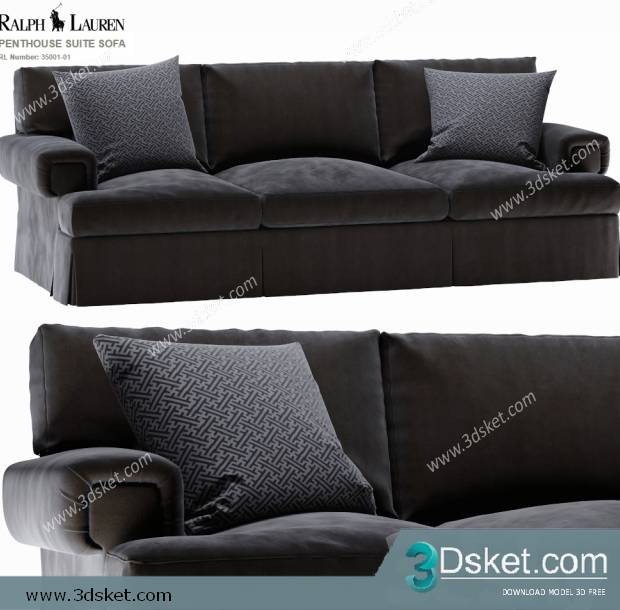 3D Model Sofa Free Download 012