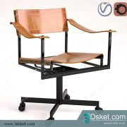 3D Model Chair 003 Free Download