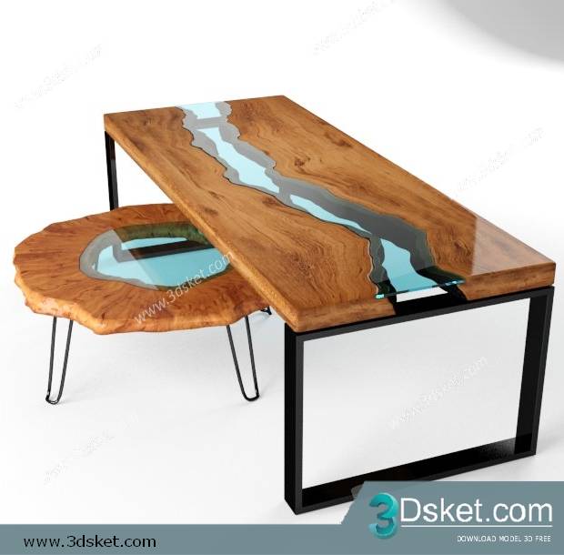 3D Model Table 030 Free Download Bàn