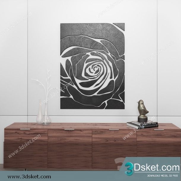 3D Model Sideboard Chest Of Drawer 179