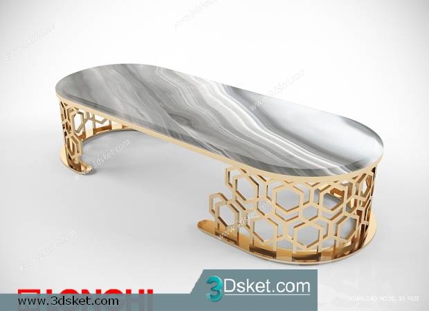 3D Model Table 062 Free Download Bàn