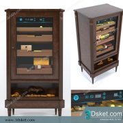 3D Model Sideboard Chest Of Drawer 180