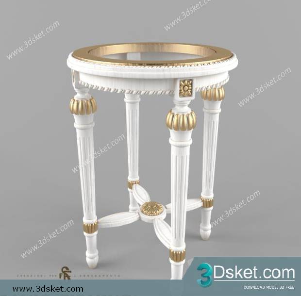 3D Model Table 022 Free Download Bàn