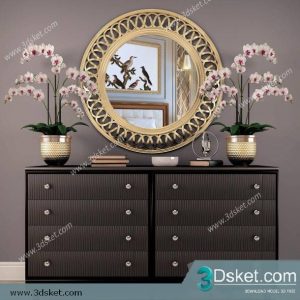 3D Model Sideboard Chest Of Drawer 246