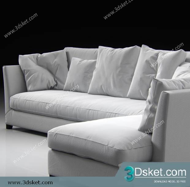 3D Model Sofa Free Download 039