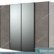 3D Wardrobe Model 039 Free Download - Tủ quần áo