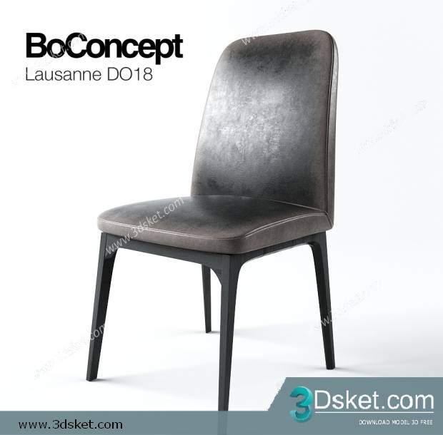 3D Model Chair 032 Free Download - Ghế