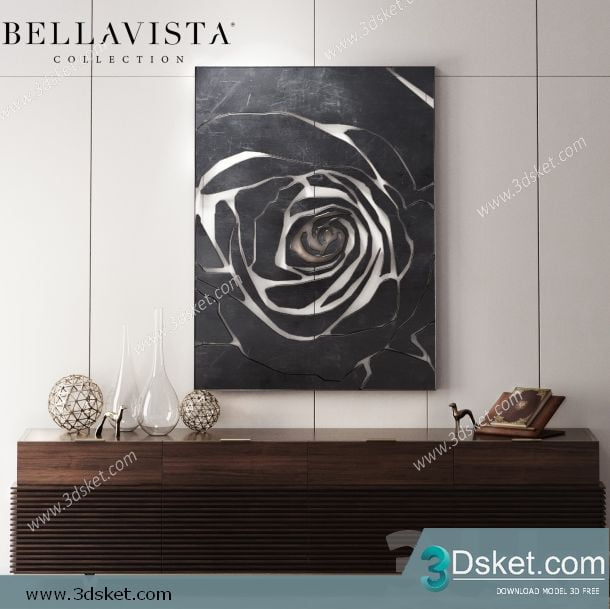 3D Model Sideboard Chest Of Drawer 191