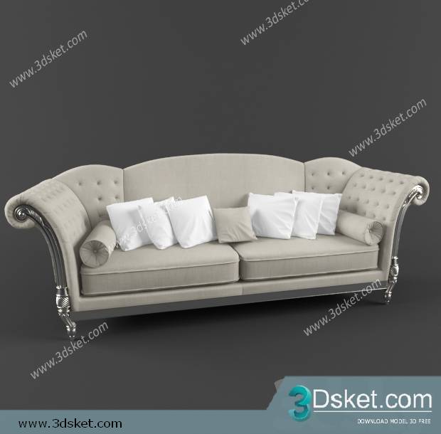 3D Model Sofa Free Download 045