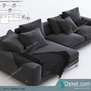 3D Model Sofa Free Download 047