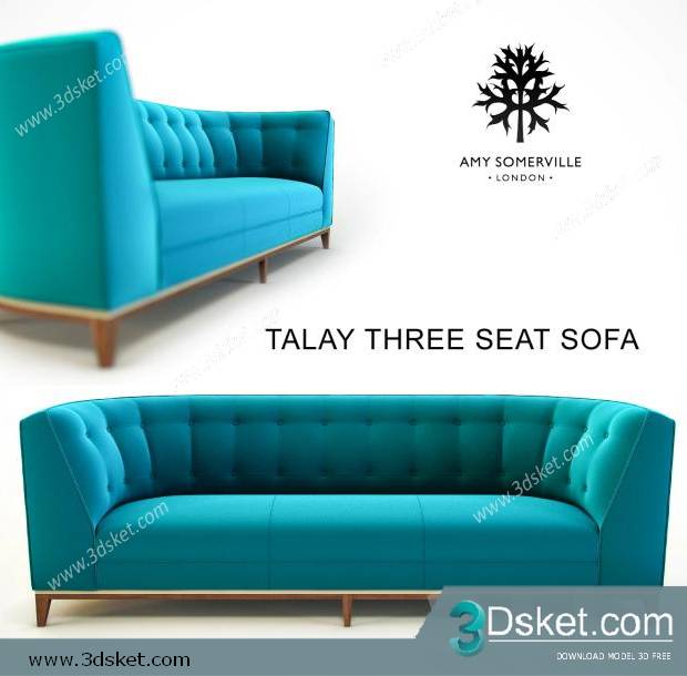 3D Model Sofa Free Download 049
