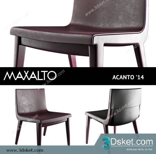 3D Model Chair 045 Free Download Ghế