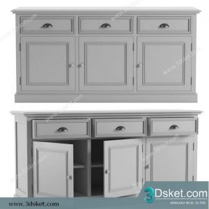 3D Model Sideboard Chest Of Drawer199