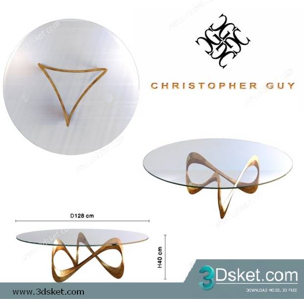 3D Model Table 073 Free Download Bàn