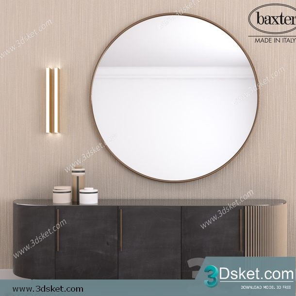 3D Model Sideboard Chest Of Drawer 200