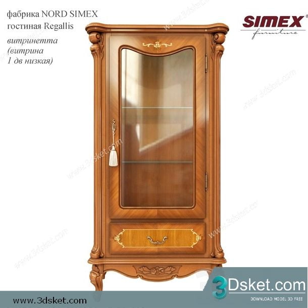 3D Model Sideboard Chest Of Drawer 201