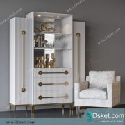 3D Model Sideboard Chest Of Drawer 205