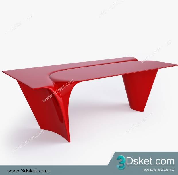 3D Model Table 028 Free Download Bàn
