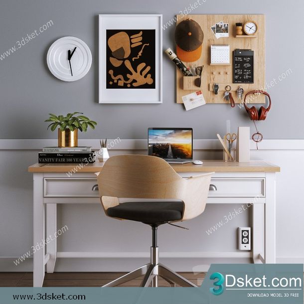 3D Model Sideboard Chest Of Drawer 210