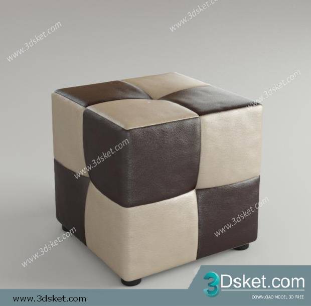 3D Model Chair 046 Free Download Ghế