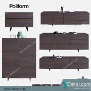 3D Model Sideboard Chest Of Drawer 217