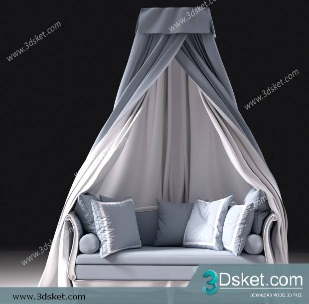 3D Model Sofa Free Download 051