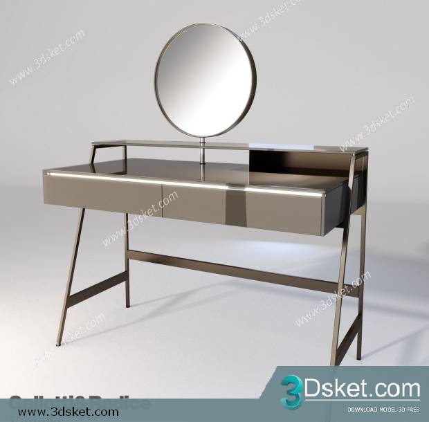 3D Model Table 076 Free Download Bàn