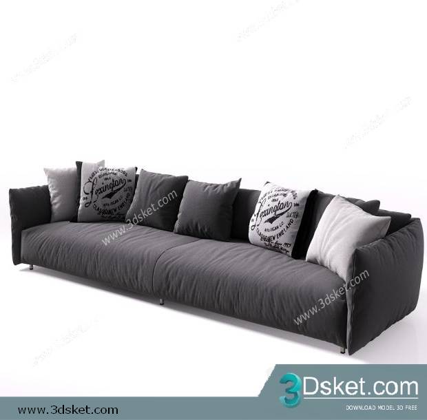 3D Model Sofa Free Download 052
