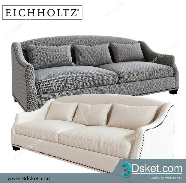 3D Model Sofa Free Download 058