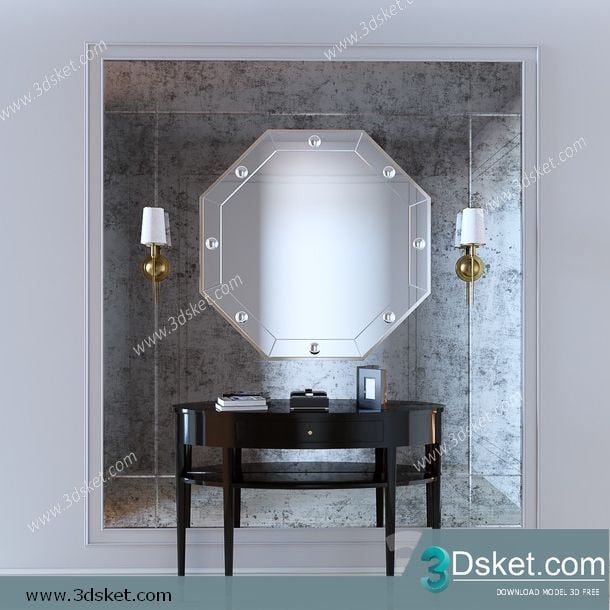 3D Model Sideboard Chest Of Drawer 222