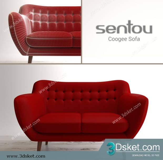 3D Model Sofa Free Download 059