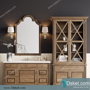 3D Model Sideboard Chest Of Drawer 226