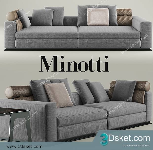 3D Model Sofa Free Download 061