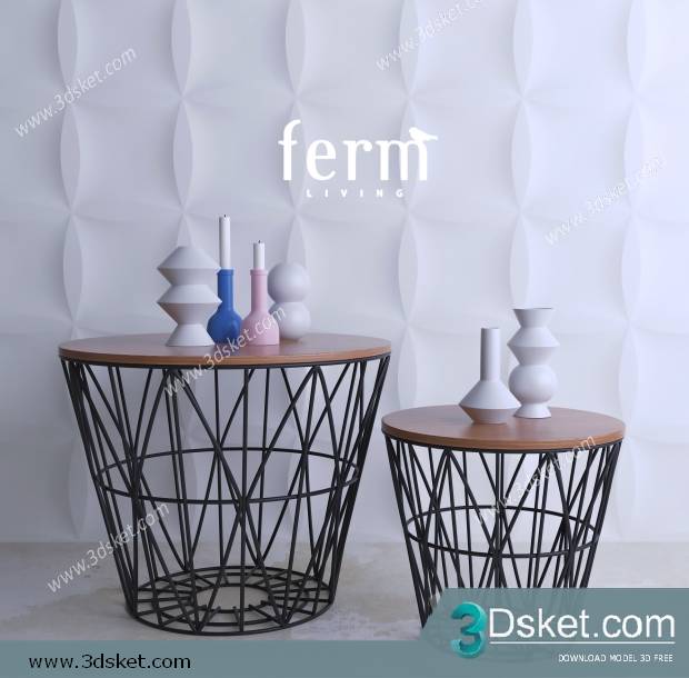 3D Model Table 079 Free Download Bàn