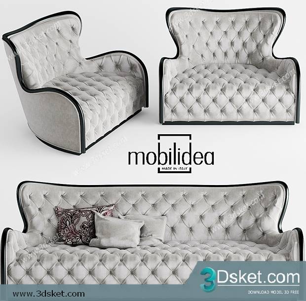 3D Model Sofa Free Download 063