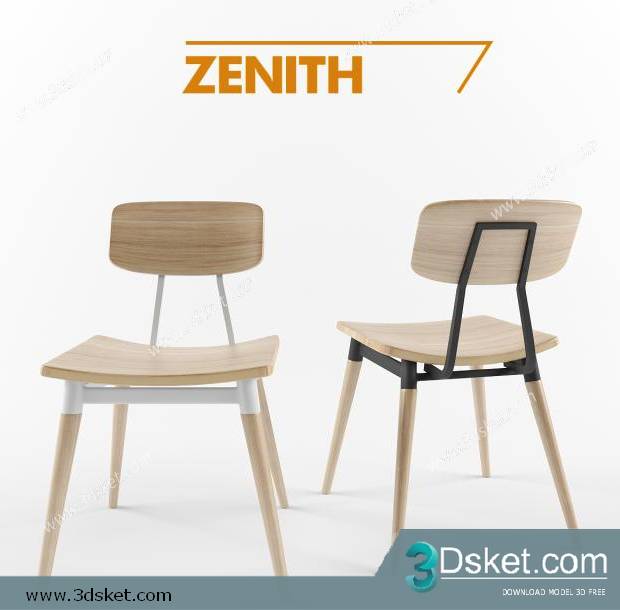 3D Model Chair 053 Free Download Ghế