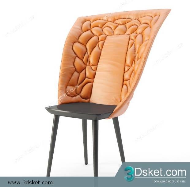 3D Model Chair 059 Free Download Ghế