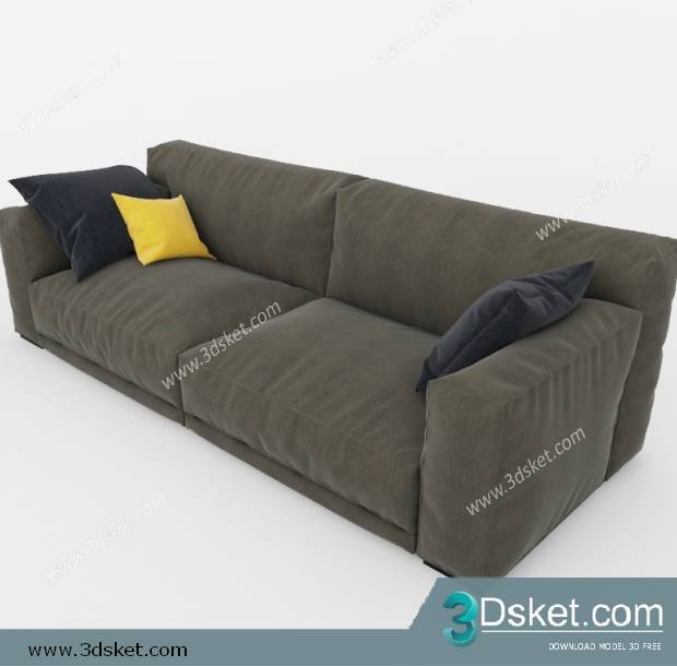 3D Model Sofa Free Download 064