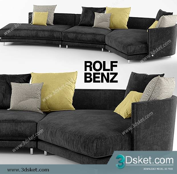 3D Model Sofa Free Download 065