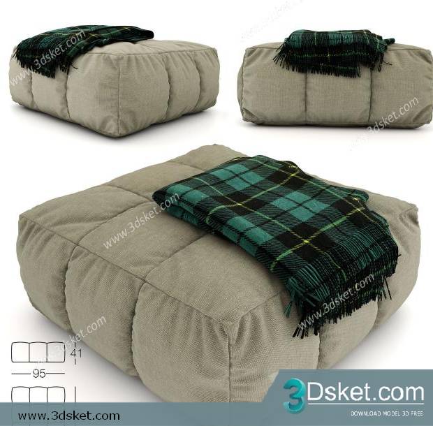 3D Model Sofa Free Download 066